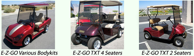 EZGO Golf Car Photos